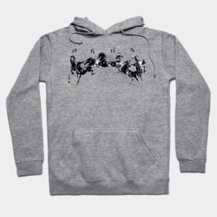 Gallop of the 8 Horses Hoodie